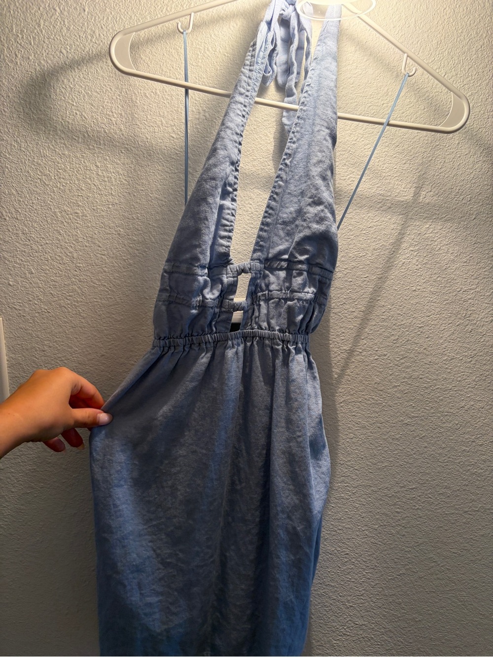 Soft Light Blue Summer Dress